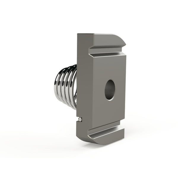 Channel Nut Kit, 6 in. H x 3 in. W x 1 in. L, 20 PK